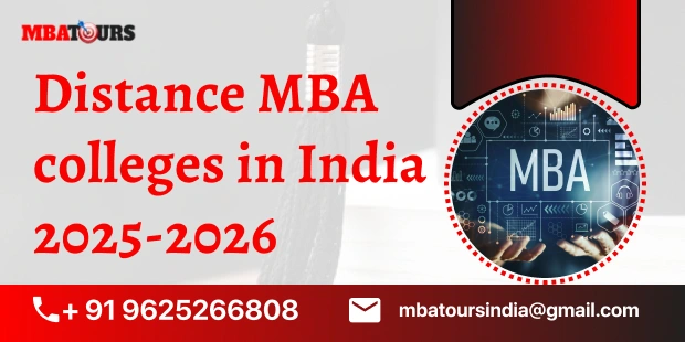 Distance MBA colleges in india 2025