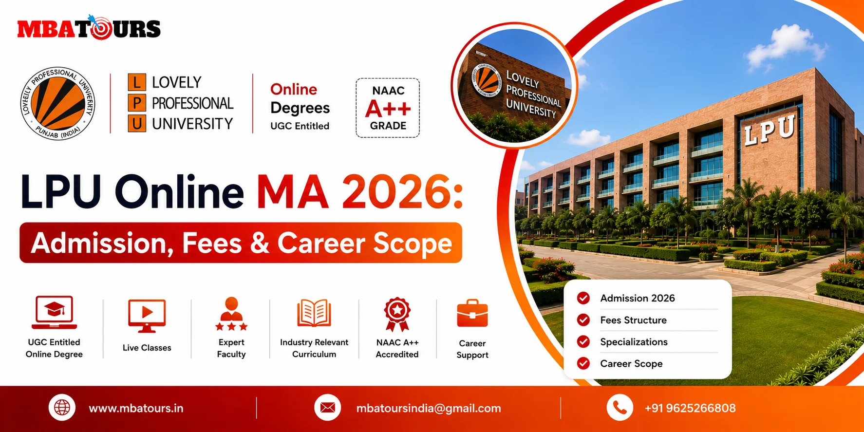 LPU Online MA 2026: Admission, Fees & Career Scope